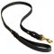 Walking Training Leather Black Russian Terrier Leash Braided