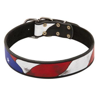 Training Black Russian Terrier Leather Colored Handcrafted  