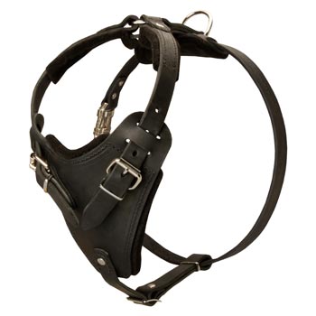 Dog Attack Training Black Russian Terrier Harness Easy Adjustable