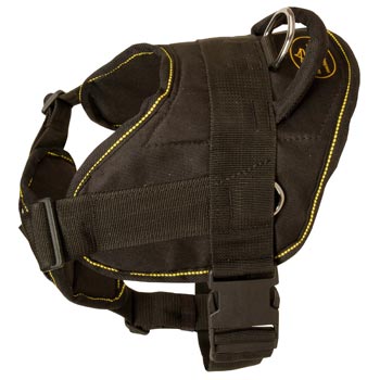 Tracking Nylon Black Russian Terrier Harness