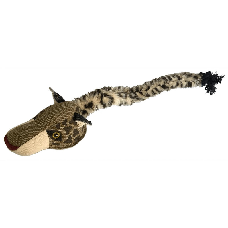 22" Safari Leopard W/ Ball & Rope - Click Image to Close