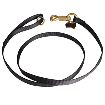 Training Black Russian Terrier Leash Nylon Equipped with Strong Snap Hook
