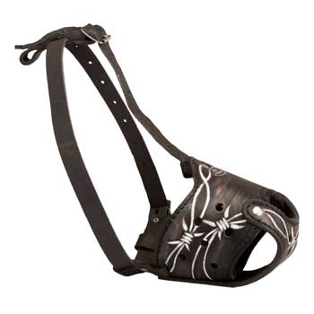 Training Muzzle for Black Russian Terrier